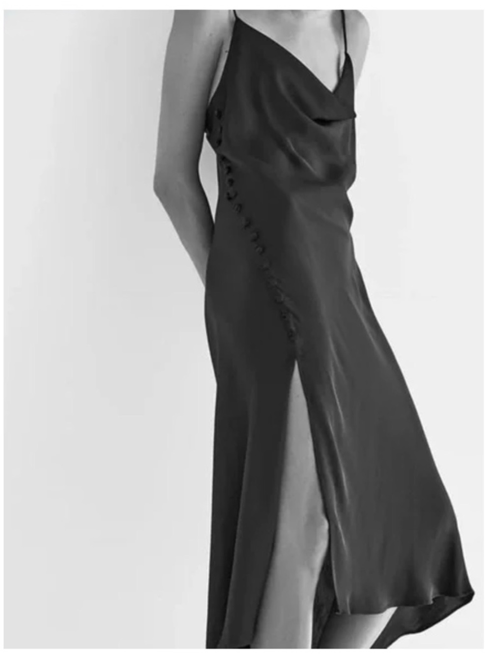 ZARA New Satin Lingerie Style Dress XS